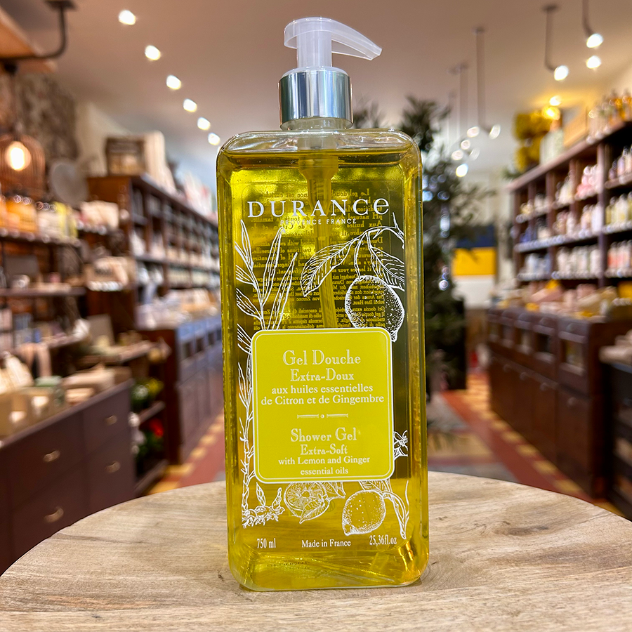 Gel Douche à l'Huile Essentielle de Citron & Gingembre