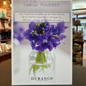Fiche Violette Poudrée Durance