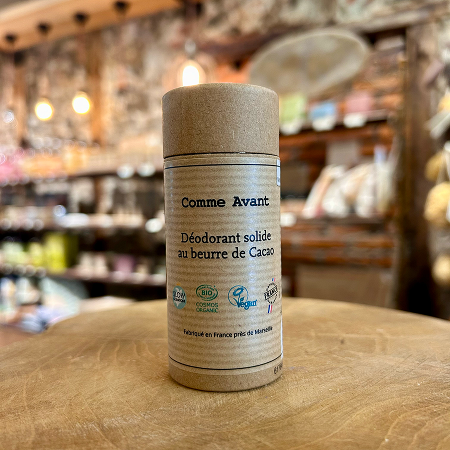 Déodorant solide beurre de cacao