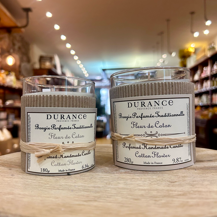 Grande Bougie Parfumée Fleur de Coton 280gr