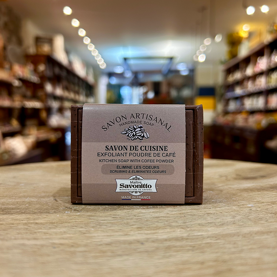 Savon de cuisine exfoliant au Café