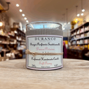 Grande Bougie Parfumée Douce Pivoine 280gr