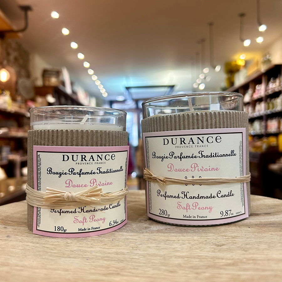 Grande Bougie Parfumée Douce Pivoine 280gr