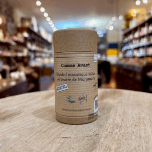 Répulsif anti-moustique solide au beurre de murumuru